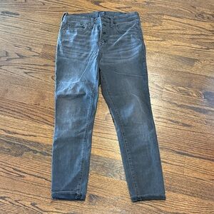J. Crew Women's Dark Gray Skinny Jeans